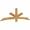 Ekena Millwork Alberta Rough Sawn Timber Gable Bracket, Western Red Cedar, 84"W x 24"H x 2"D x 4"F, 7/12 Pitch GBW084X24X0204ALB00RWR - alternate 5